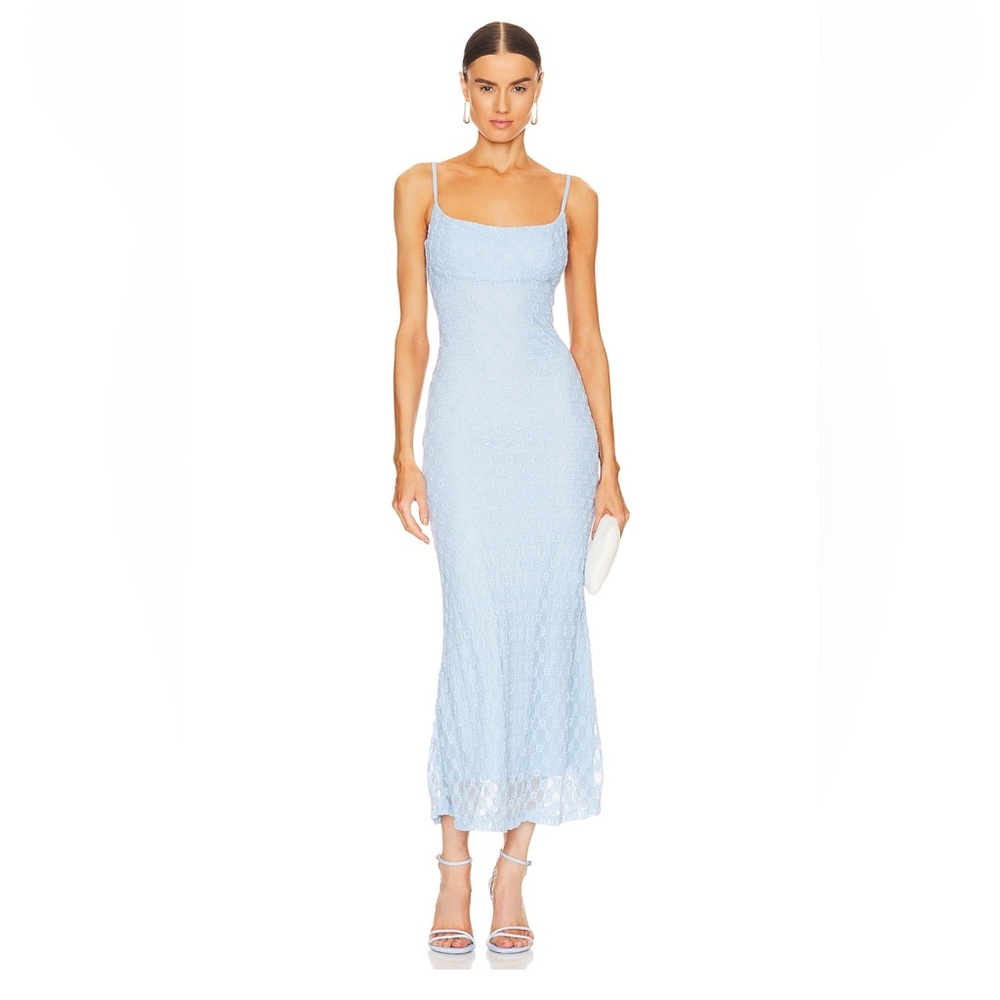 REVOLVE Light Blue Maxi Dress